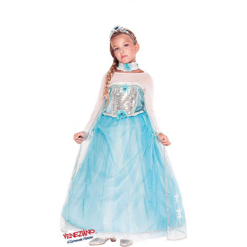 Vestito di frozen sales di carnevale